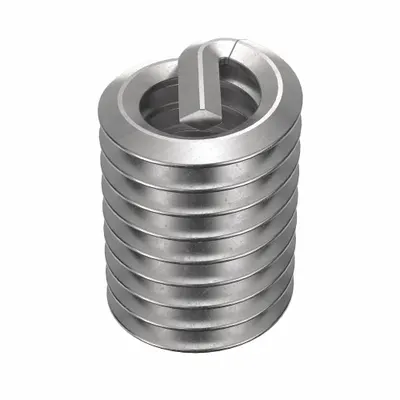HELI-COIL Helical Insert: Tanged Tang Style, Screw-Locking, 1/4"-20 Thread Size - Screw-Locking Tanged Helical Inserts