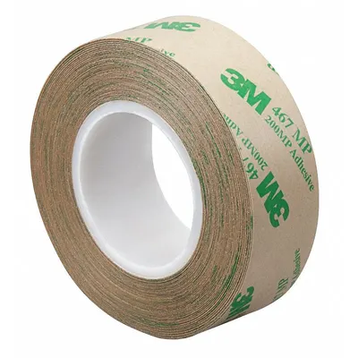 3M Transfer Tape: 3 in Wd, 20 yd Lg, 2.3 mil Thick, Polycoated Kraft Paper - General Purpose Adhesive Transfer Tape