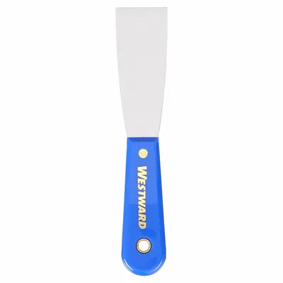 WESTWARD Putty Knife: Bld. Mat. Carbon Steel, Hdl. Mat. Plastic - Standard Spreading Tools