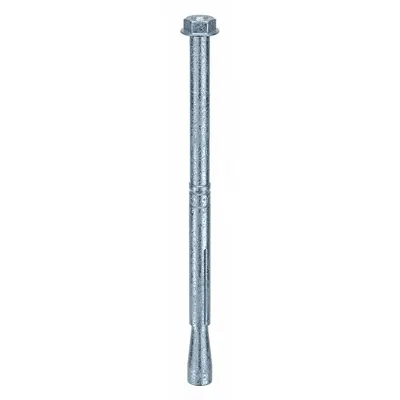 MKT FASTENING Wedge Anchor Stud: 180 mm Overall Lg, 12 mm Dia, M8 Thread Size, Steel - Steel Wedge Anchors
