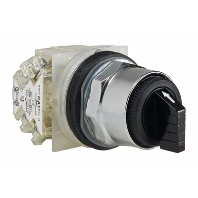 SCHNEIDER Sakelar Pemilih: Ukuran Pemasangan Panel 30 mm - Selector Switches