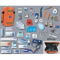 Response Backpack Refill Kit: 150 Components, Plastic, Poly Bag, Clear, Medication Included, Plastic (MPN 486)