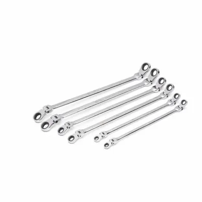 GEARWRENCH Combination Ratcheting Wrench Set (MPN 86830) - Metric, Double End, 12-Point, Ratcheting Box End Wrench Sets