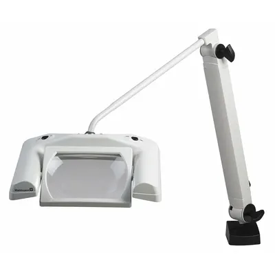 WALDMANN Magnifier: 1.75X, 13.3 in Focal Distance, 193.04 mm Lens Dia - Magnifiers