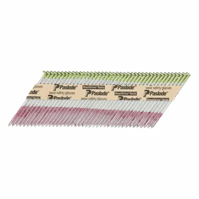 PASLODE Framing Nails,3 1/4" L,Galvanized: Framing Nails, Offset Round, Ring, Steel - Collated Framing Nails
