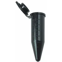 APPROVED VENDOR Centrifuge Tube: Centrifuge Tube, Polypropylene, 5 mL Capacity - mL, Conical, Black (MPN 229439)