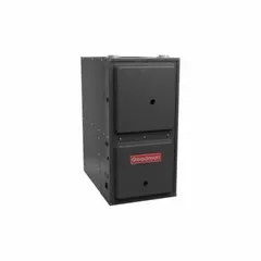 This GOODMAN downflow gas furnace delivers 96% AFUE efficiency with 40,000 BtuH heating input and 1,200 cfm air flow. It is California Low NOx compliant and measures 34-1/2 in x 21 in x 28-3/4 in. Suitable for whole-house heating in residential downflow configurations.