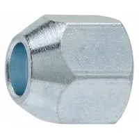 Female Tube Nut: Steel, 3/8 in Tube Connection Size, 2 PK (MPN PS2220)
