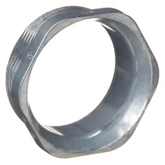 Threaded chase nipple for connecting conduit or raceway sections in electrical installations. Zinc construction with plain finish. 1-1/2"-11-1/2 thread size, 29/32 in overall length. UL Listed.