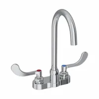 ELKAY Handle-Operated Faucet: Elkay®, Brass, Centerset, Deck, 2 Mounting Holes, 1.5 gpm Flow Rate (MPN LK406LGN05T4)