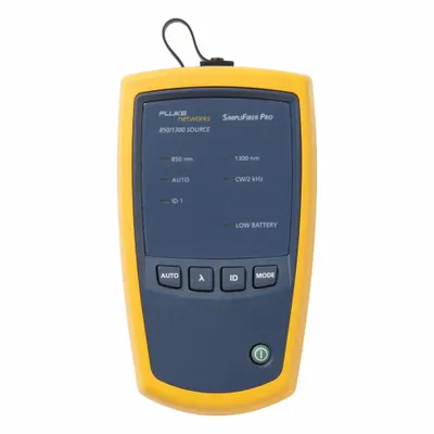 FLUKE Light Source: Light Source, SFMULTIMODESOURCE, Multi-Mode, SimpliFiber Pro - Light Sources for Optical Power Meters