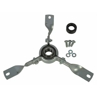 Dayton Bearing Bracket Assembly: For Use With 5NRC8, Galvanized, 6,500 RPM Max Op Speed - Blower Bearing Kits