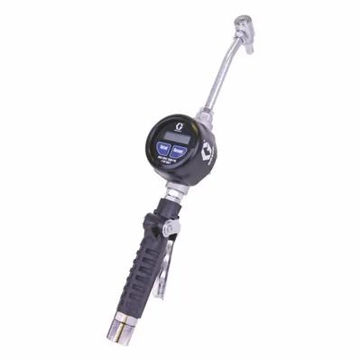 GRACO EM SERIES EM8 VALVE: Manual, Digital, 8 gpm Max. Flow Rate, Pressure Activated - Digital Metered Manual Dispense Guns