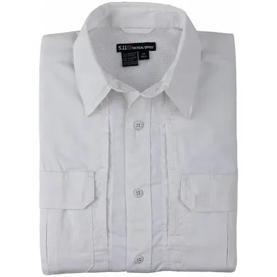 5.11 Taclite Pro S/S Shirt White 3XL (MPN 71175ABR-010-3XL) - Men's Tactical Collared Work Shirts