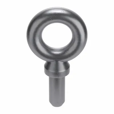 KEN FORGING Machinery Eye Bolt Blank: With Shoulder, Steel, Plain, 3 1/2 in Shank Lg - Machinery Eye Bolt Blanks with Shoulder