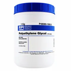 Lab-grade protease inhibitor supplied as a powder in a 1 kg plastic container. BSE/TSE free. Used in biochemical research and protein purification to prevent proteolytic degradation.