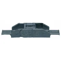 IGUS Mounting Bracket Set: Zipper, 1 Channels, 0.41 in Cavity Ht, 0.24 in Cavity Wd, Locking (MPN 060-06-12PZ)