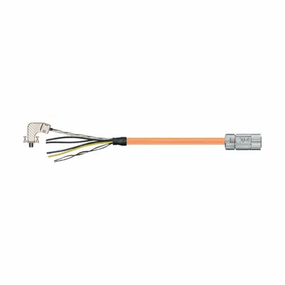 READYCABLE Servo Cable: Basic Cable, 90 ft Lg, For Allen-Bradley, Similar To 2090-CSBM1DE-10AF - Allen-Bradley-Style Servo Hybrid Cable Cordsets