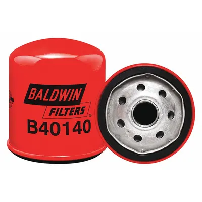 BALDWIN FILTERS Oil Filter: B40140, M20-1.50 Thread Size, 3 1/2 in Overall Ht - Spin-On Oil Filters