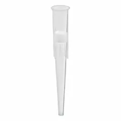 These sterile, single-use polypropylene pipette tips feature a 200 µL capacity and a wide-bore orifice to reduce shear stress on delicate samples. Designed for Eppendorf pipettors, they include a filter and are autoclavable. Supplied in a preconfigured rack of 960 tips.