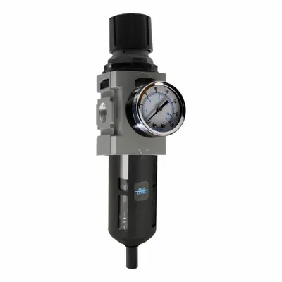 WILKERSON Filter/Regulator: 18 Series, 1/2 in NPT, 164 scfm, 5 micron, 0 psig to 125 psig - Wilkerson FRL Air Filter/Regulators