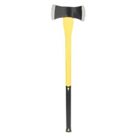 ABILITY ONE Double Edge Axe: 37 in Overall Lg, 4 1/2 in Cutting Edge Lg, 3.5 lb Head Wt, Steel (MPN 5110-01-598-6426)