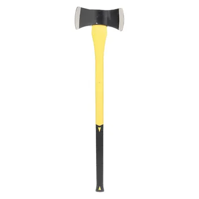 ABILITY ONE Double Edge Axe: 37 in Overall Lg, 4 1/2 in Cutting Edge Lg, 3.5 lb Head Wt - Double-Edged Axes