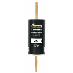 Class J bolt-on fuse rated 350 A at 600 V AC. Fast-acting, non-indicating design for overcurrent protection in industrial equipment, panelboards, and motor control centers.