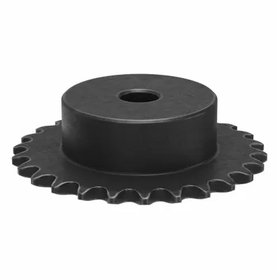 TRITAN Sprocket: One-Sided Hub, For Single Strands, 35, 26 Teeth, 3.111 in Pitch Dia - Size 35 Plain-Bore Roller Chain Sprockets