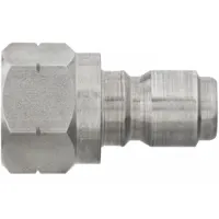 PARKER Hydraulic Quick Connect Hose Coupling: 1/8 in, 303 Stainless Steel, 11.36 lpm Max. Flow Rate (MPN SST-N1)