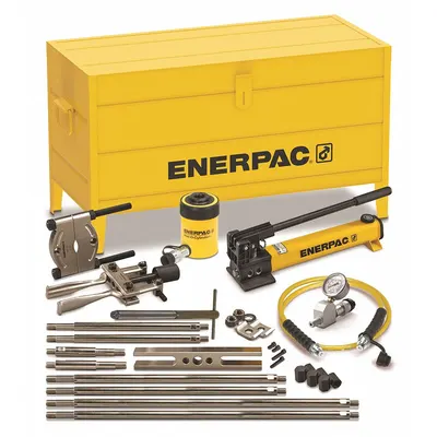 ENERPAC Hydraulic Puller Set: 6 ton Capacity with Attachments - Ram Puller Sets