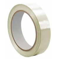 Bag Sealing Tape: 3/8 in Tape Wd, 72 yd Tape Lg, Clear, 2.4 mil Tape Thick, UPVC (MPN TC414)