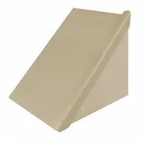 BIRD BARRIER Bird Slide End Cap: Plastic, 14 1/2 in Ht, 11 in Wd, 5 ft Lg, Beige, Heavy, 10 PK (MPN SL-5B95)