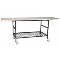 IRSG Work Table: Adj Ht, Laminate, 87 in x 26 in, 300 lb Overall Load Capacity (MPN ERGO-50-K2)