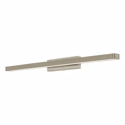 AFX Decorative Vanity: Satin Nickel, 1,500 lm, 2700K/3000K/3500K/4000K/5000K - Brock Vanity Lights
