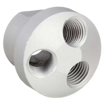 SPEEDAIRE Air Gun Manifold: Aluminum, Compatible with 22YK37/22YK38/22YK39/22YK40 - Air Gun Manifolds