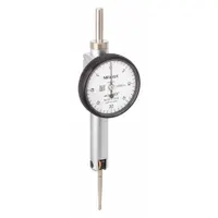 MITUTOYO Horizontal Dial Test Indicator: 0 in to 0.04 in, Horizontal, Inch, +/- 0.001 in (MPN 513-518-10T)