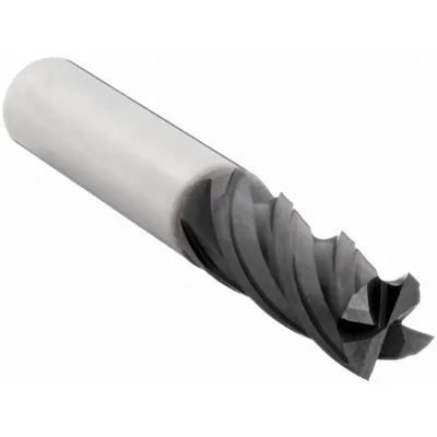 OSG Square End Mill: Carbide, TiAlN Coated, 4 Flute, 5/16" Mill Dia, 13/16" LOC - Fast-Cutting Carbide Square End Mills for Stainless Steel & Super Alloys