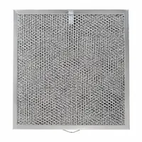 BROAN Range Hood Filter: 11.25 in x 11.63 in x 0.38 in, Aluminum, Mesh (MPN BPQTF)