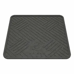 This heavy duty protective floor mat is constructed from rubber and is designed for use with Ariens equipment. It provides a durable, non-slip surface to shield floors from oil, grease, and scratches during equipment maintenance or storage.