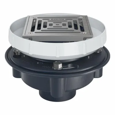 ZURN EZ1-AB2-ST-SS Height Adjustable Floor Drain - Height Adjustable Floor Drains