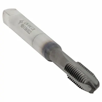CLEVELAND Spiral Point Tap: 5/16"-18 UNC, 2B, 3 Flute, Plug Chamfer - Spiral-Point Taps for Steel & Stainless Steel