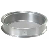 CLEVELAND VIBRATOR CO. Ultrasonic Test Sieve: Stainless Steel, 13 1/4 in Outside Dia, 3 in Ht (MPN HK-SF-12400)