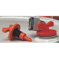 APPROVED VENDOR Drum Locking Plug: Padlockable, Nylon, Nylon, Geolast Gasket and Zytel Wing Nut, 1 (MPN PNL75)