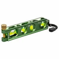 GREENLEE Torpedo Level: Level, Plumb, 45° Angle & 30° Angle, Torpedo, 0, 6 1/2 in Overall Lg (MPN L77)