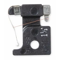 Fast-acting cricket fuse from the GMT series, rated 1.333 A, 125 V AC, 60 V DC. Designed for overcurrent protection in telecommunications and other DC power distribution applications.