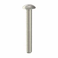Tamper Resistant Screw: 3/8"-16 Thread Size, 3 in Lg, Stainless Steel, Plain, Truss, Spanner, 10 PK (MPN 6002740)