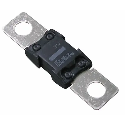 BUSSMANN AMG-125 Fast-Acting Two-Bolt-Hole Fuse - Two-Bolt-Hole Fast-Acting Fuses