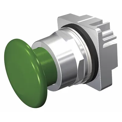 Siemens Mushroom Head Push Button: 30 mm, Non-Metallic - Mushroom-Head Push-Button Operators