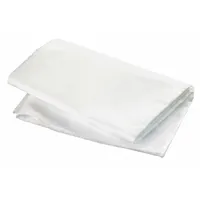 MEDSOURCE Cot Sheet: Full Cot, 72 in Overall Lg, 30 in Overall Wd, White, Polypropylene, White (MPN MS-001HS)